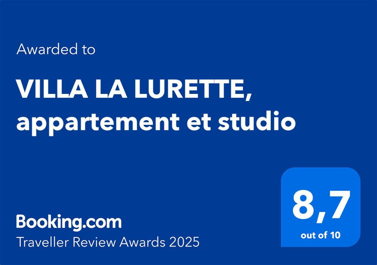 Villa La Lurette, Appartement Et Studio Saint-Étienne-les-Orgues Exteriör bild